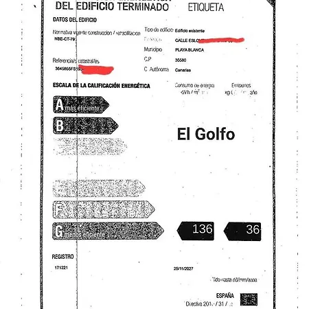 El Golfo Коста Бланка